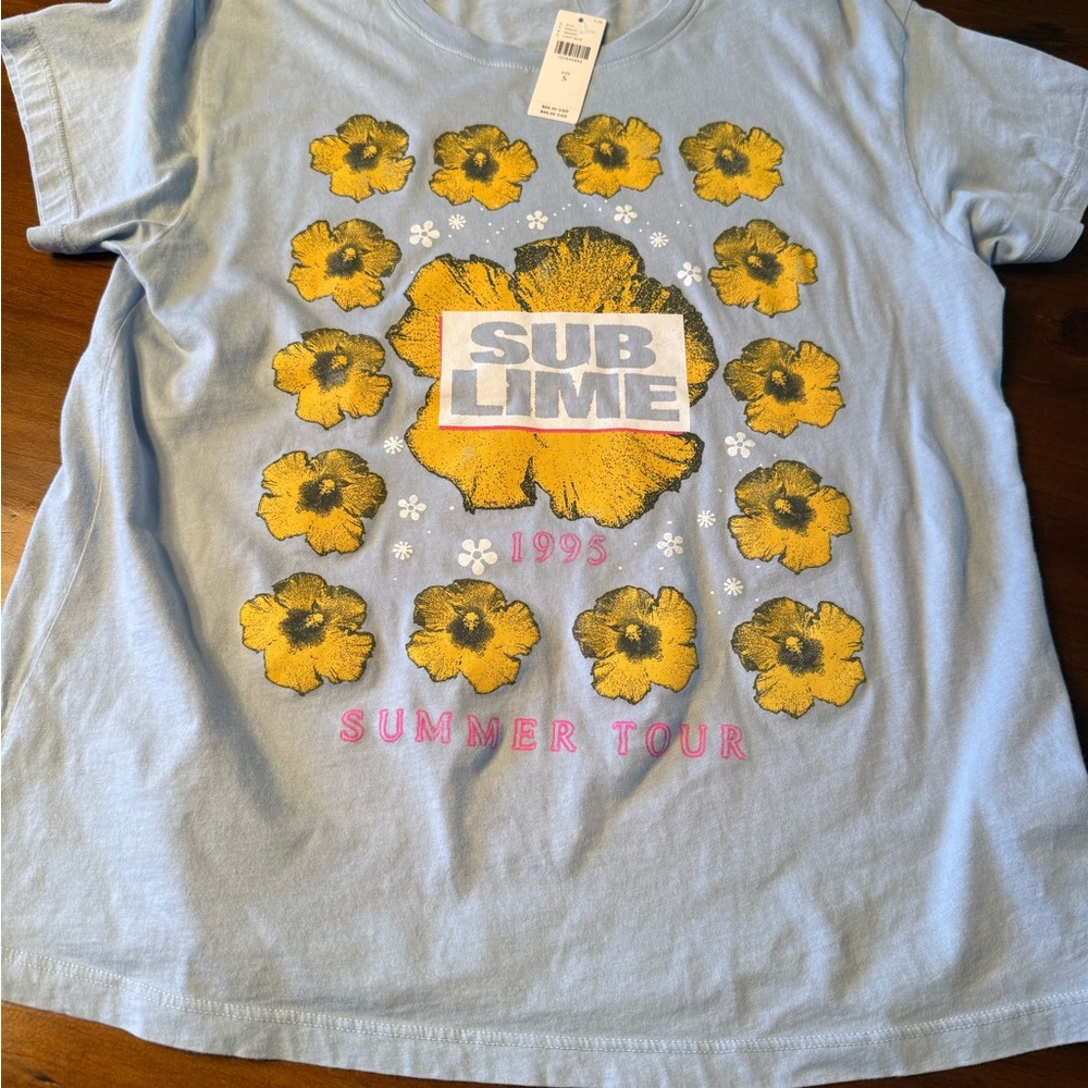 Women’s Blue Graphic T-Shirt